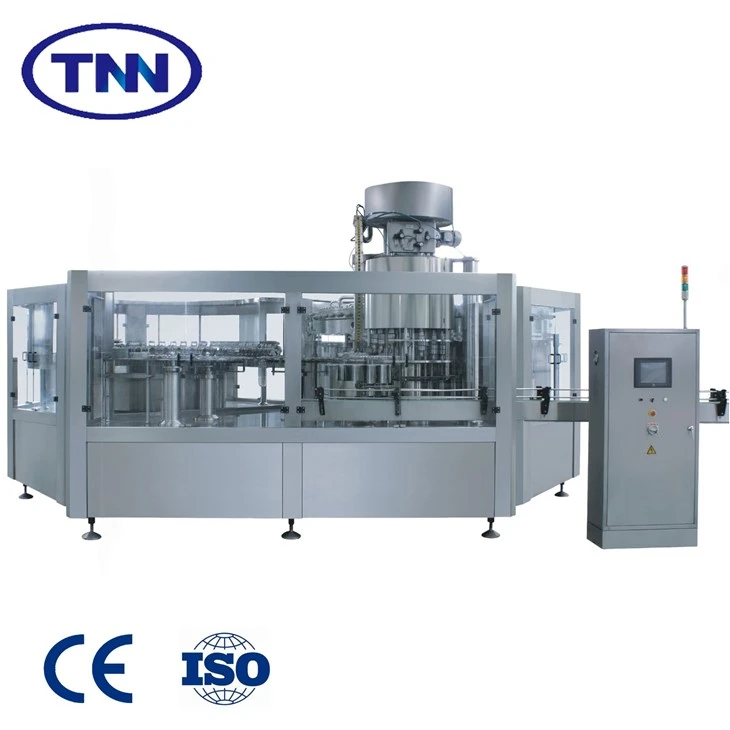 Automatic Filling Capping And Labeling Machine Pure Mineral Water Production Line