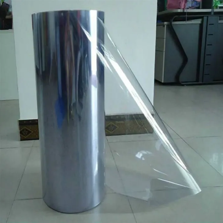 Self Adhesive PVC PET PE Film With White Yellow PEK Liner PET Liner
